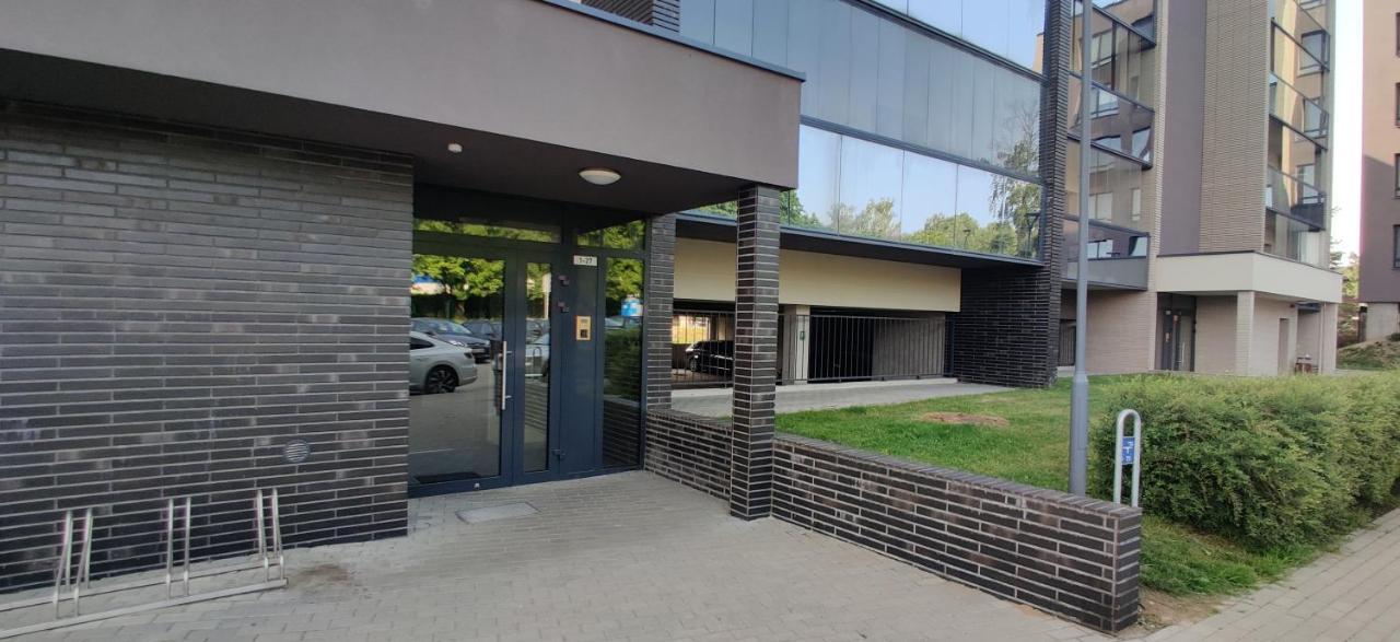 Erdvi Studija Spacious Studio Apartment Self Check In Vilnius Ngoại thất bức ảnh