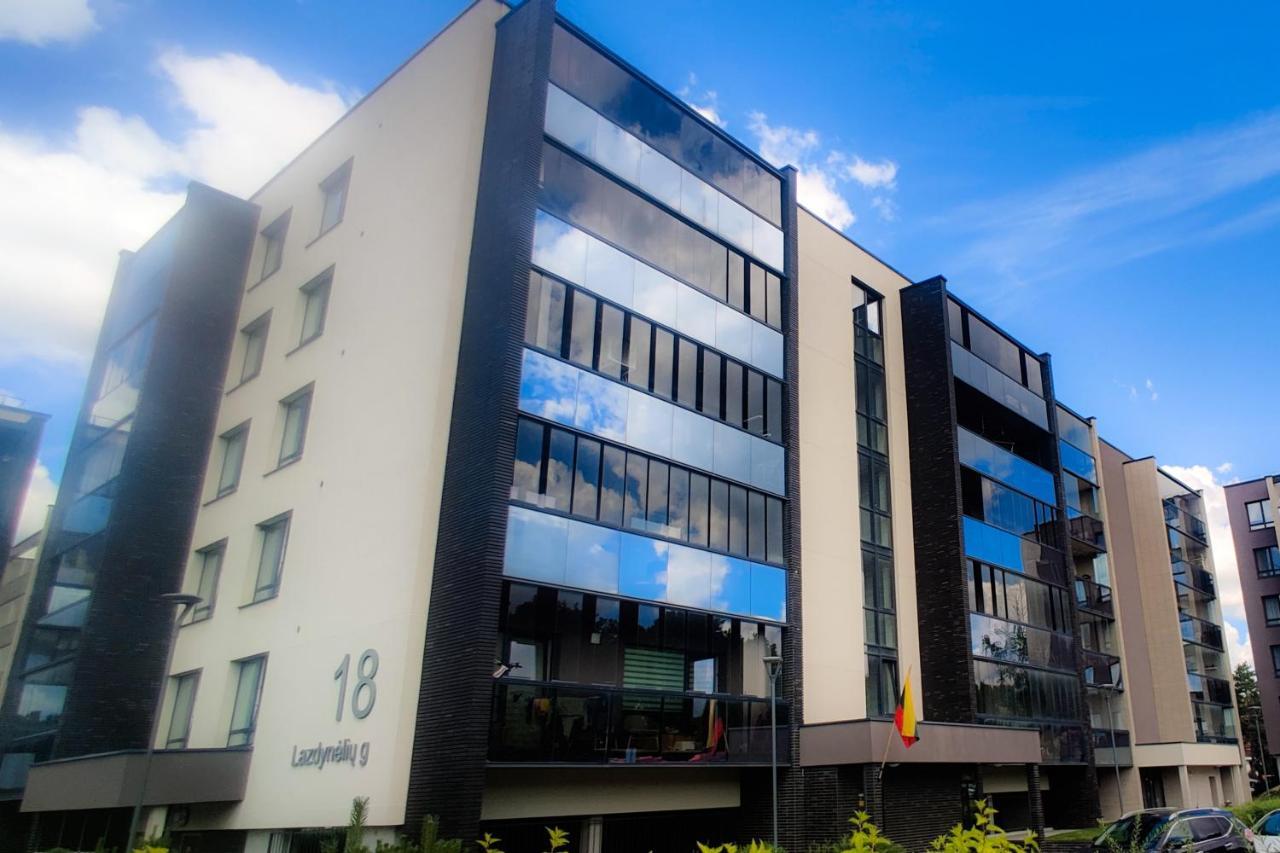 Erdvi Studija Spacious Studio Apartment Self Check In Vilnius Ngoại thất bức ảnh